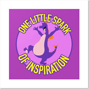 One little spark of inspiration - Figment - Journey into Imagination Posters and Art